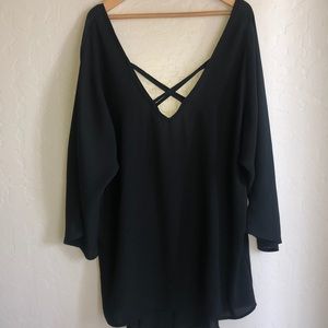 Brandy Melville Tops - JOHN GALT || low back cross top Brandy Melville Tops - JOHN GALT || low back cross top